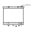 Radiateur, refroidissement du moteur AU2173 Ava Quality Cooling AU2173