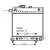 Radiateur, refroidissement du moteur MSA2150 Ava Quality Cooling MSA2150