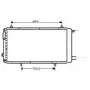 AVA Deutschland GmbH Radiateur moteur pour CITROËN: C15 (Ref: CNA2073)