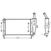 AVA Deutschland GmbH Radiateur moteur pour FIAT: Punto (Ref: FTA2208)
