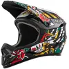 O'Neal - BACKFLIP Helmet INKED V.24 - Casque intégral taille L - 59/60 cm, noir