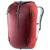 Deuter - Sac à dos d'escalade - Gravity Motion Redwood Graphite  - Rouge