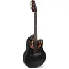 Ovation Celebrity Elite Ce44125g Mid Cutaway 12 Strings Black