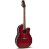 Ovation Standard Balladeer Deep Contour Cutaway Cherry Cherry Burst