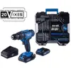 perceuse scheppach visseuse 20.0 V avec batterie 2.0 Ah 2 avec coffret