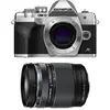 Olympus OM-D E-M10 MK IV argent + 14-150mm f/4-5.6
