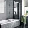 Kermi Vario 2000 Pare-baignoire, mobile, V2FW1060141AK, V2FW1