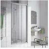 Kermi Ibiza 2000 Porte coulissante, pour niche, pour paroi latérale, I...