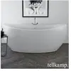 Tellkamp Spirit Baignoire balnéo ovale en îlot, W100-283-S0-A/CRWM,