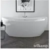 Tellkamp Spirit Baignoire balnéo ovale en îlot, W100-283-00-A/CR,