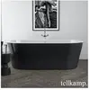 Tellkamp Solitär Baignoire balnéo ovale en îlot, W100-282-SB-A/CRSW,
