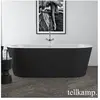 Tellkamp Solitär Baignoire ovale en îlot, 0100-282-0B-A/CRWMEB,