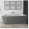 Tellkamp Pio Baignoire d’angle, avec habillage, 0100-055-S0-L-AUF/WMWMCM
