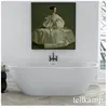 Tellkamp Cosmic Baignoire balnéo ovale en îlot, W100-287-S0-A/CRWM,