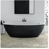 Tellkamp Space Baignoire balnéo ovale en îlot, W100-288-00-A/CRSW,
