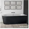 Tellkamp Pio Baignoire d angle, avec habillage, 0100-055-SB-L-AUF/CRSW...