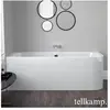 Tellkamp Thela Baignoire d’angle, avec habillage, 0100-048-0B-A/CR,