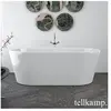 Tellkamp Easy Baignoire ovale en îlot, 0100-076-00-A/WG,