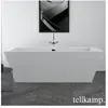 Tellkamp Base Baignoire rectangulaire en îlot, 0100-068-00-AUF/CR,