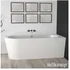 Tellkamp Pio Baignoire balnéo d angle avec habillage, W100-055-00-L-AU...