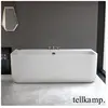 Tellkamp Koeno Baignoire murale avec habillage, 0100-042-00-A/CRWM,
