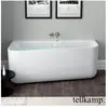 Tellkamp Koeko Baignoire balnéo murale avec habillage, W100-041-00-AUF...