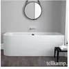 Tellkamp Thela Baignoire balnéo d angle avec habillage, W100-047-00-A/...