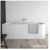 Tellkamp Salida Baignoire pour petits espaces, avec zone de douche et ...