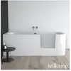 Tellkamp Salida Baignoire pour petits espaces, avec zone de douche et ...