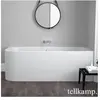 Tellkamp Thela Baignoire d’angle, avec habillage, 0100-047-00-A/WMWM,