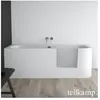 Tellkamp Salida Baignoire pour petits espaces, avec zone de douche et ...