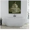 Tellkamp Cosmic Baignoire balnéo ovale en îlot, W100-087-S0-A/CRWM,