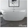 Tellkamp Spirit Baignoire balnéo ovale en îlot, W100-083-0B-A/CR,