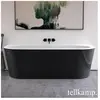 Tellkamp Solitär Wall Baignoire balnéo murale avec habillage, W100-077...