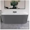 Tellkamp Solitär Wall Baignoire murale avec habillage, 0100-077-00-A/W...