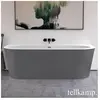 Tellkamp Solitär Wall Baignoire murale avec habillage, 0100-077-00-A/C...