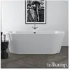 Tellkamp Solitär Baignoire ovale en îlot, 0100-082-00-AUF/CR,