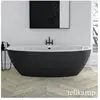 Tellkamp Space Baignoire ovale en îlot, 0100-088-00-AUF/CRSW,