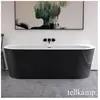 Tellkamp Solitär Wall Baignoire balnéo murale avec habillage, W100-277...