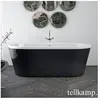 Tellkamp Easy Baignoire ovale en îlot, 0100-276-0B-A/WGSW,