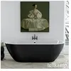 Tellkamp Cosmic Baignoire balnéo ovale en îlot, W100-087-SB-AUF/CRSW,