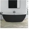 Tellkamp Space Baignoire ovale en îlot, 0100-088-S0-A/CRWMEB,