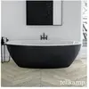 Tellkamp Space Baignoire balnéo ovale en îlot, W100-088-S0-AUF/WGSW,