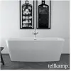 Tellkamp Arte Baignoire rectangulaire en îlot, 0100-254-00-A/CR,