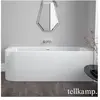 Tellkamp Thela Baignoire balnéo d angle avec habillage, W100-247-00-A/...