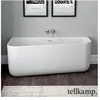 Tellkamp Koeko Baignoire murale avec habillage, 0100-241-00-A/WMWM,