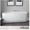 Tellkamp Koeko Baignoire murale avec habillage, 0100-241-SB-A/CR,