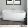 Tellkamp Koeko Baignoire murale avec habillage, 0100-240-00-A/CR,