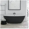 Tellkamp Space Baignoire balnéo ovale en îlot, W100-058-S0-AUF/CRWMEB,