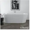 Tellkamp Solitär Baignoire ovale en îlot, 0100-282-SB-A/CR,